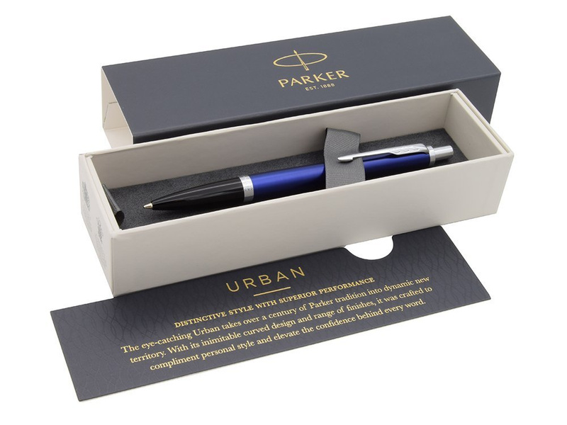 Długopis Parker Urban NightSky Blue CT w etui na prezent