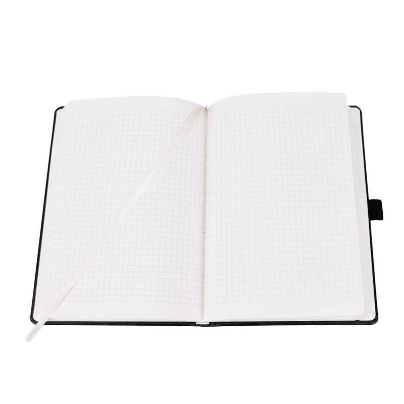 Zestaw notes Nebraska czarny z gumką i Parker Jotter z grawerem
