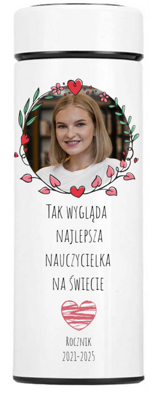 Dzień Nauczyciela: kubek termiczny LED z personalizacją UV