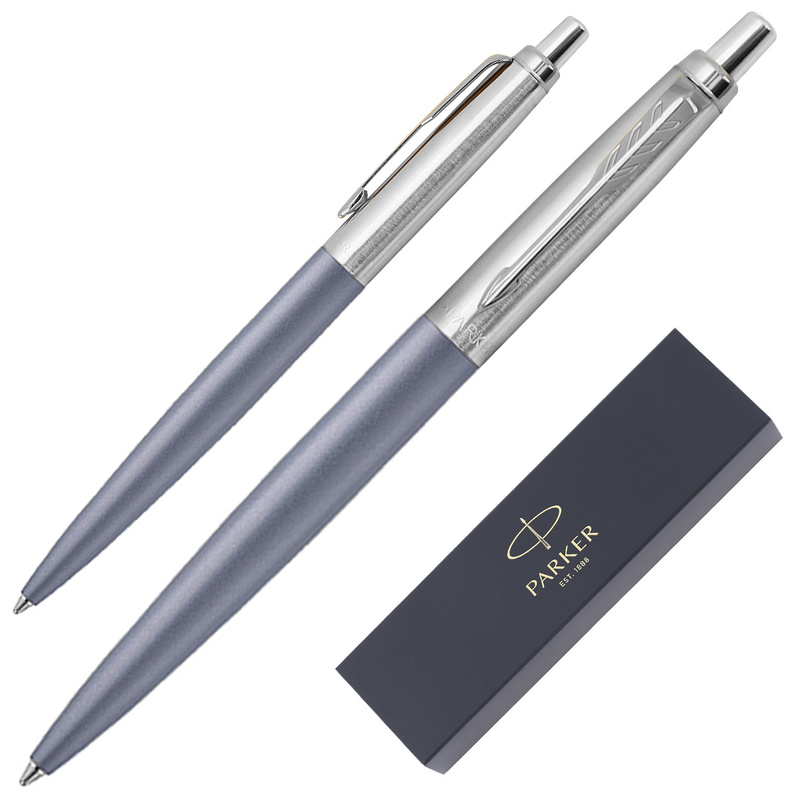 Długopis Parker Jotter XL Grey CT z grawerem laserowym w pudełku