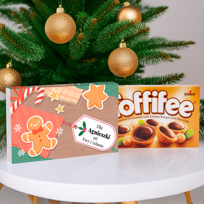 Bombonierka Toffifee ze zdjęciem i dedykacją Personalizacja