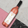 Wino na ślub El Sol Espańa z personalizowaną etykietą / różowe / półsłodkie / 750 ml 2
